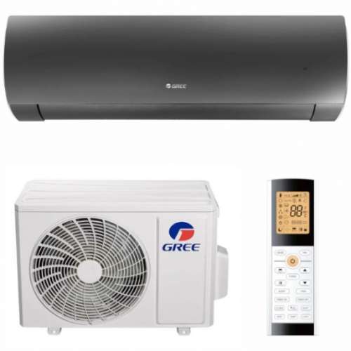 Gree Dark Pro GWH09ACCXB-K6DNA1G-DARK oldalfali split klíma csomag 2,7 KW